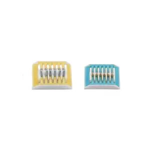 Fabrika fiyat titanyum Hemostatik klipler plastik kelepçeler klipler De Titanio orta tek kullanımlık Ligating titanyum klipler endoskopi