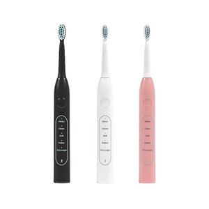 Electric <b>Toothbrush</b> CH-926 Rechargeable Sonic <b>With</b> 8 Brush Heads And Travel <b>Case</b> For Couples - Product Image 5