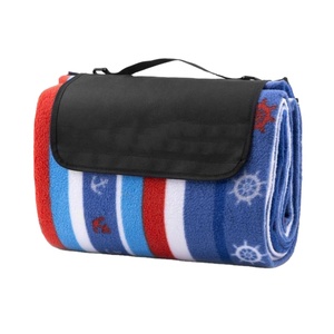 <span class=keywords><strong>Couverture</strong></span> <span class=keywords><strong>de</strong></span> pique-nique imperméable personnalisée avec logo pour l'hiver, le camping, les voyages, l'extérieur, en polaire Sherpa chauffante, portable, taille king - Product Image 1