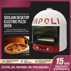 Four à <span class=keywords><strong>pizza</strong></span> électrique sicilien YS-750 pour restaurant et boulangerie, 6000W haute puissance, 0-600, taille 400mm, Lianfu, garantie 1 an, UE - Product Image 1