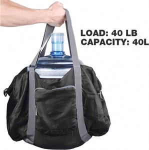 กระเป๋าเดินทางแบบพับได้คุณภาพสูง ขายดี ความจุเยอะ กันน้ำ เหมาะสำหรับกีฬาและฟิตเนส - Product Image 5