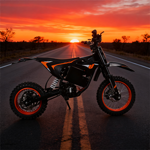 Motocicleta Todoterreno de Alta Potencia 60V 24Ah con Frenos de Disco Hidráulicos y Gran Autonomía de 200 km para Adultos - Product Image 1