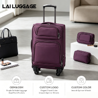 Valise pour ordinateur portable minimaliste urbaine à ouverture frontale - Tissu Oxford imperméable 900D, compartiment pour ordinateur à accès rapide
