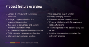MPS1008 60V 1A 60W L'alimentation CC linéaire programmable est livrée en standard avec RS232 et SENSE - Product Image 5