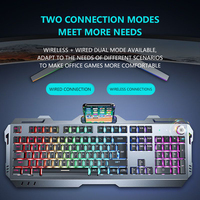 Set Keyboard nirkabel, Set Mouse Gaming e-sport, Keyboard dan Mouse khusus Notebook komputer