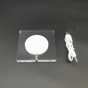 Оптовые акриловые LED-подставки для коктейлей на заказ: квадратные и восьмиугольные подставки под напитки, рекламные коврики для стаканов и кружек для кофе и напитков - Product Image 4