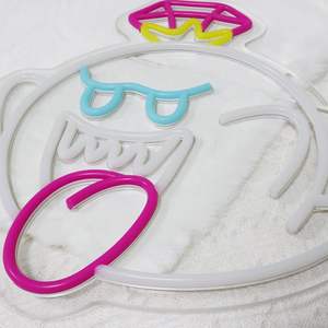 ป้ายไฟนีออนคิงบู หน้าผี ไฟนีออน LED โคมไฟมาริโอ ป้ายอะคริลิคสำหรับห้องเล่นเกม - Product Image 6