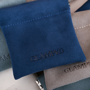 GLAMPKG Suede Cosmetic <b>Lipstick</b> Automatic Closed Bag Makeup Packing Jewelry Pouches - Product Image 5