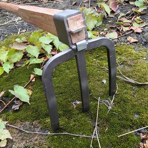 Outil manuel de jardinage en acier au carbone de qualité industrielle pour bricolage manche en bois pour jardinage en plein air efficace - Product Image 5