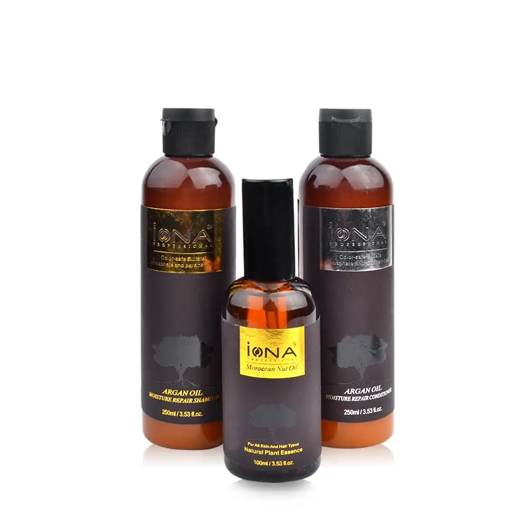 High Quality Pleasant Smell Argan Oil Nourishing Hair Shampoo and Conditioner