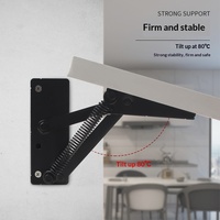 Charnières à ressort modernes et simples pour canapé, armoire, table basse – Supports de porte relevables détachables sans installation – Quincaillerie