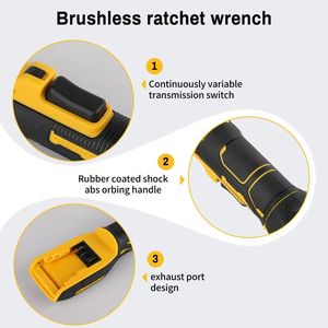 Chave de Impacto Sem Escovas DCF512 3/8 Polegadas com LED, Velocidade Variável, Ferramenta de Reparação de Carros 20V - Product Image 5