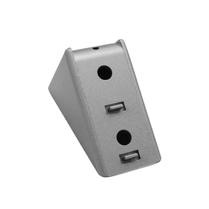 Chất lượng cao 4 lỗ bên trong góc có thể điều chỉnh rãnh kim loại góc khung bán buôn tam giác cấu trúc - Product Image 3