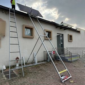 Plateforme élévatrice portable sans moteur pour panneaux solaires photovoltaïques et câbles – Élévateur à échelle - Product Image 5