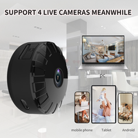 Mini caméra sans fil 2025 Vision nocturne Enregistrement vidéo ultra clair pour l'intérieur et l'extérieur, la maison et le commerce