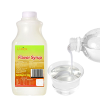 Sirop aromatisé de qualité alimentaire U-pick 2,5 kg, édulcorant pour bubble tea, jus, café, bar, pâtisserie, desserts et boissons