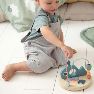 Deer <span class=keywords><strong>Wally</strong></span> Bead Maze Ocean Blue Theme Desarrollo de habilidades motoras finas Ballena y elementos subacuáticos Juguete educativo para niños - Product Image 6