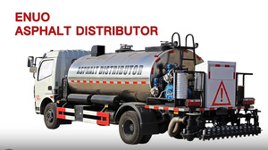 Camion pulvérisateur d'asphalte EAD-4000S avec pompe et composants essentiels de mélangeur - Product Image 4