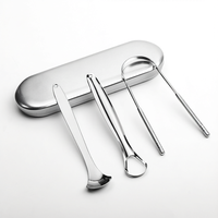 Nettoyeur et gratte-langue en acier inoxydable, portable, usage commercial, soins personnels
