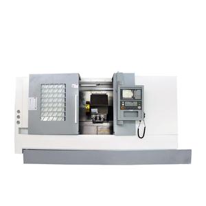 Độ chính xác cao ngang đơn trục chính tck50 <span class=keywords><strong>CNC</strong></span> máy tiện cho kim loại nghiêng giường quay trung tâm <span class=keywords><strong>CNC</strong></span> phay chức năng phanh - Product Image 1