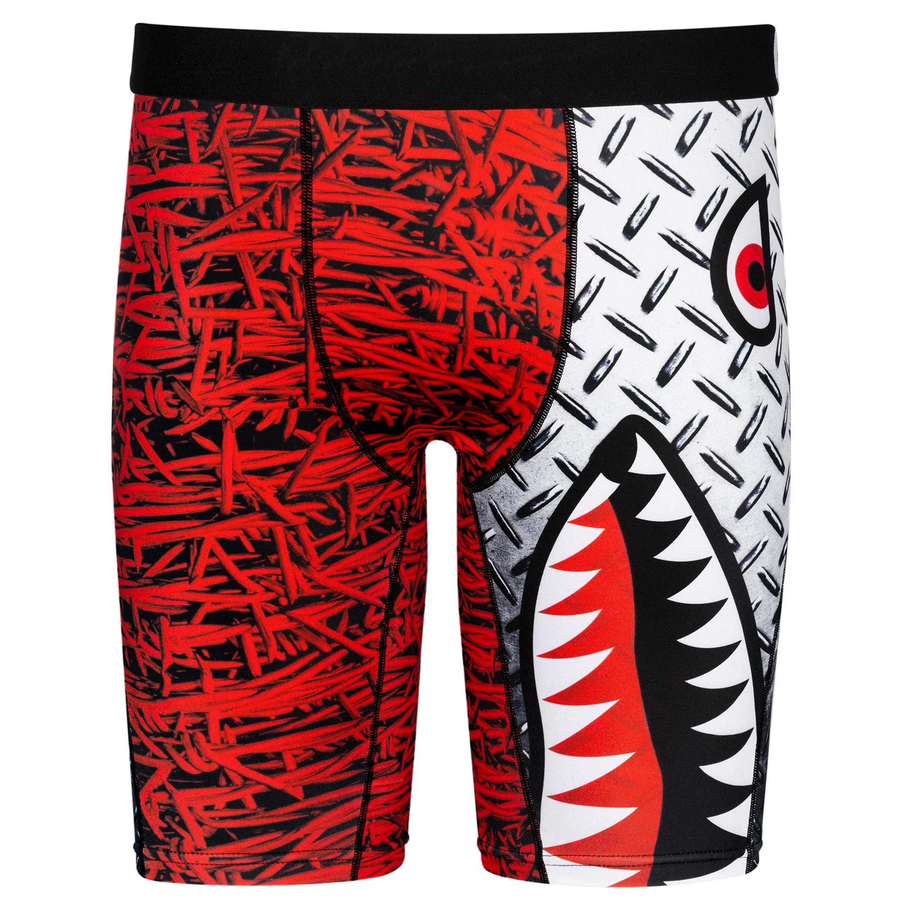 Logo personalizzato cintura Shark Design intimo Boxer traspirante in poliestere da uomo sostenibile