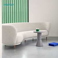 Canapé de bureau moderne nordique Design d'angle modulaire pour la maison Salon Hôtel Utiliser des meubles élégants