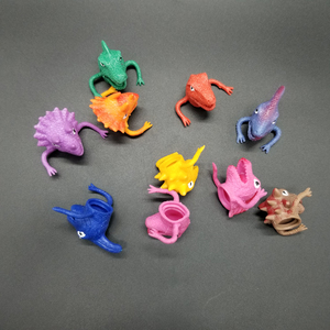Wholesale Vending Capsule Toys for Kids TPR Soft Animal <b>Rubber</b> <b>Plastic</b> Dinosaur Monster Finger Puppet Unisex Boys Girls JO Brand - Product Image 5