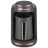 ANBOLIFE Nueva Cafetera Turca Clásica con Diseño de Extracción Lista para Usar, Base Antideslizante y Control Preciso de Temperatura