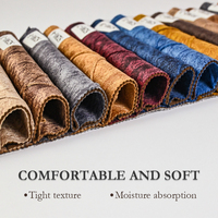 Nouveau produit velours hollandais à ultrasons uni 100% Polyester pour canapé meubles rideau maison Textile vêtements oreiller