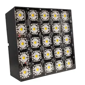 Lampu panggung led, lampu panggung LED klub malam cuci, 5x5 cob, lampu COB LED matriks dmx, led keluaran tinggi profesional