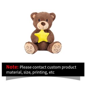 Ours en peluche blanc classique personnalisé avec inscription 'Read Heart Love' pour la publicité - Product Image 6