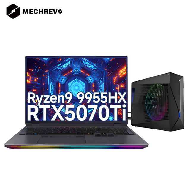 MECHREVO Canglong Ultra Gaming Laptop RTX5070Ti Ryzen9 9955X3DHX 16-inch English Keyboard Windows 11