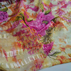 Luxe Soudanais femmes Toub dernière conception 100% coton à base de haute qualité multi couleurs numérique imprimé <span class=keywords><strong>Voile</strong></span> tissu - Product Image 3