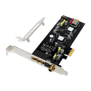 <span class=keywords><strong>Tarjeta</strong></span> <span class=keywords><strong>de</strong></span> <span class=keywords><strong>sonido</strong></span> PCIe X1 HIFI con salida óptica coaxial ES9018 K2M DAC SSS1700 Chip 7,1 Audio envolvente para juegos y transmisión por <span class=keywords><strong>PC</strong></span> - Product Image 1