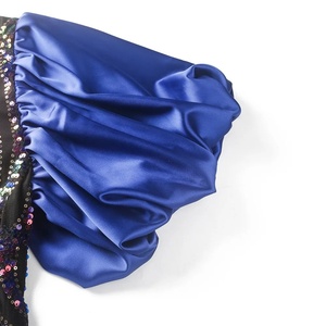 African Wedding Dresses for Women Puff Sleeve Plus Size Turkey <b>Sequin</b> Evening Party Long Dress Moroccan Muslim Africa Clothes - Product Image 5