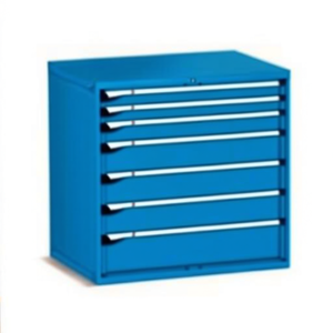 Fami Master Key Comfort <b>Drawer</b> Cabinet 7 <b>Drawers</b> 1020x726x1000mm Gentian Blue Ral5010 <b>Tool</b> Storage - Product Image 2