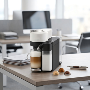 Cafetera Semiautomática de Cápsulas con Espumador de Leche, Compatible con <span class=keywords><strong>Vertuo</strong></span> Pods, Espresso/Latte/Cappuccino de un Solo Toque - Product Image 6