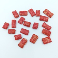 Snacks de Arroz Salados Ligeramente, No Fritos, Saludables, Mini Bocados Acanalados para Marca Privada OEM con Empaque Personalizado