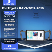MEKEDE Système audio vidéo de voiture Android, autoradio, lecteur DVD DUDU 2K avec écran tactile 12+512 Go, système 7870 pour Toyota RAV4 2012-2018