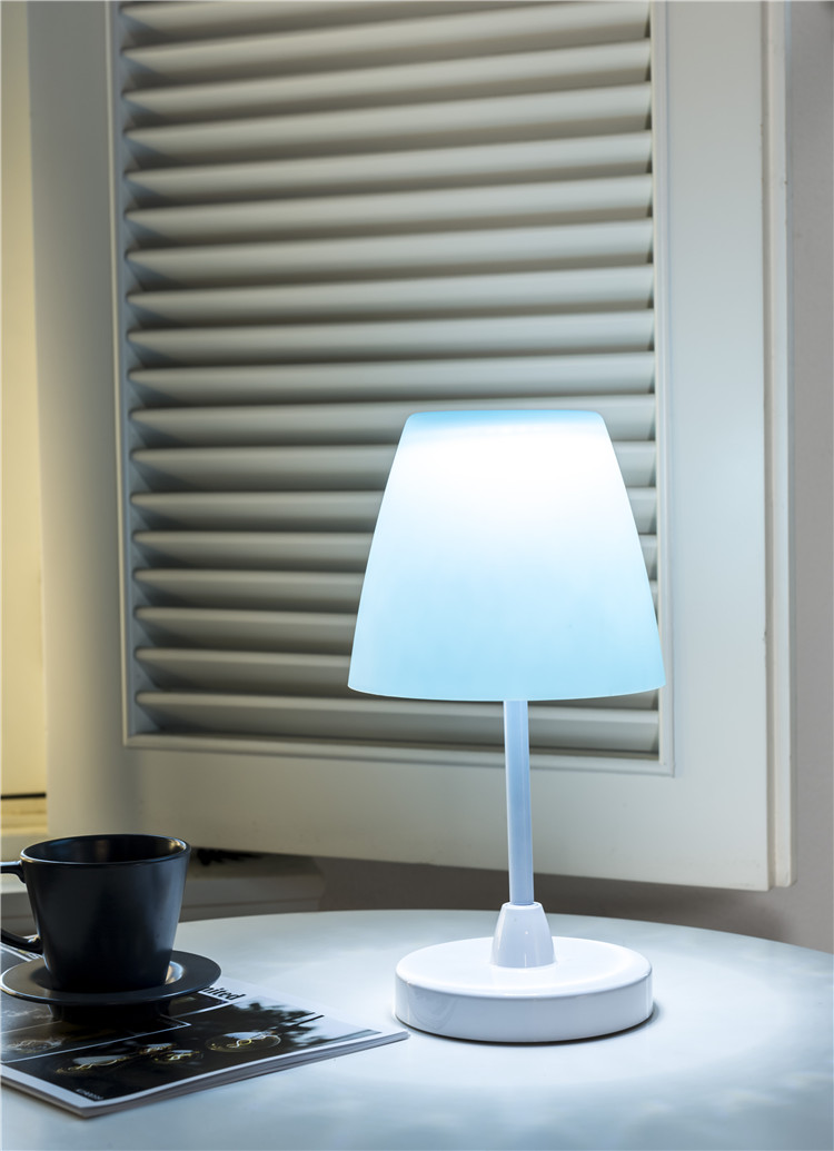 Newish accueil table lampe en cristal décoration éclairage 4 moule lumière gradation IP44 lampe de fonction tactile