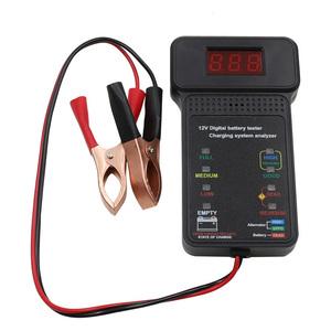 Probador de Baterías de Auto con Pantalla LED, Probador Digital de Baterías, Alternador y Arranque, Probador Portátil de Baterías de Coche - Product Image 1