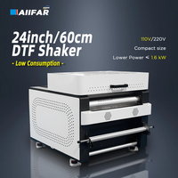 Machine de séchage à sec à faible consommation d'énergie, 60 cm, pour textiles et tissus, acceptant la personnalisation, secoueur DTF 24 pouces