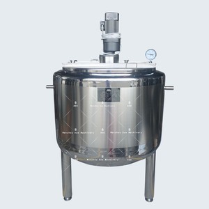 Homogénéisateur mélangeur sous vide à chauffage électrique pour crème éclaircissante pour la peau, crème corporelle, réservoir de mélange à cisaillement élevé - Product Image 1