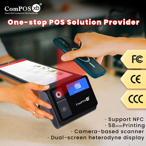 Système de point de vente Android 14 portable de 8 pouces, processeur octa-core, 3 Go de RAM, 16 Go de SSD, imprimante thermique, NFC, Bluetooth, caisse enregistreuse <span class=keywords><strong>EPOS</strong></span> - Product Image 4