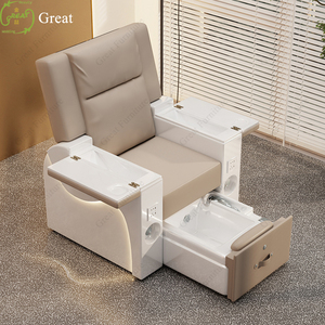 Mobilier moderne de salon de beauté Fauteuil de manucure pour spa des pieds Fauteuil de pédicure inclinable électrique à vendre sans massage - Product Image 3