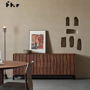 ตู้มินิบาร์คุณภาพสูงสำหรับโรงแรมเฟอร์นิเจอร์ไม้เนื้อแข็งที่ทันสมัยในโรงอาหารคาเฟ่และร้านอาหาร - Product Image 5