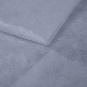 Estabilizador de bordado de tela no tejida soluble en agua caliente de 90 grados, ligero, en rollo de PVA, estilo liso y cruzado - Product Image 4