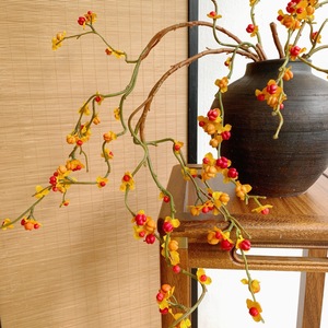 Muyu Chronicles - Rama Individual de Flor y Fruta Artificial de Espuma Plástica, Decoración Navideña de Alta Gama, Realista - Product Image 4