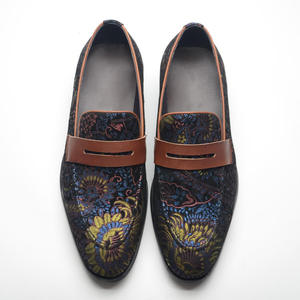 Handmade printed <b>men's</b> leather shoes, Oxford casual shoes for <b>men</b>, <b>men's</b> formal shoes, retro <b>Men's</b> leather <b>Dress</b> Shoes&Oxfords - Product Image 2