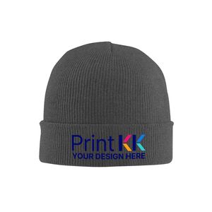 Imagen personalizada gorra de punto deportivo con parche de transferencia de calor - Product Image 1